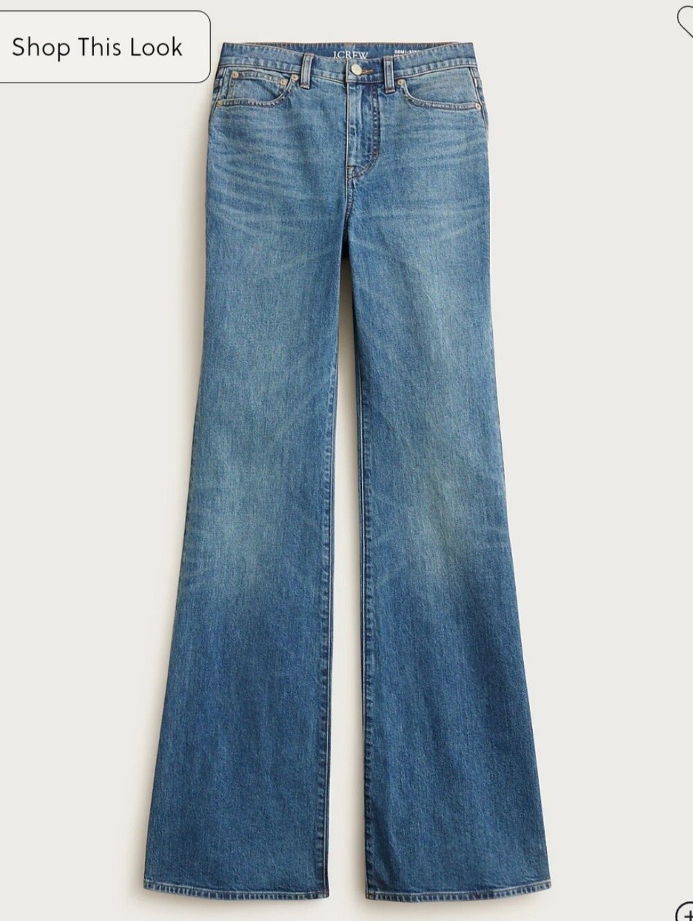 NWT J. Crew Vintage Flare Kate Wash 27T